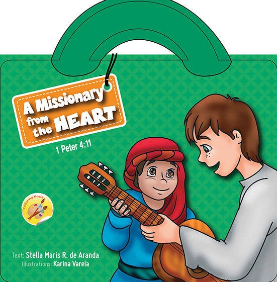 A MISSIONARY FROM THE HEART COLORING BOOK