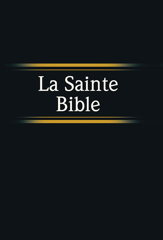 LA SAINTE BIBLE - LSG - TD
