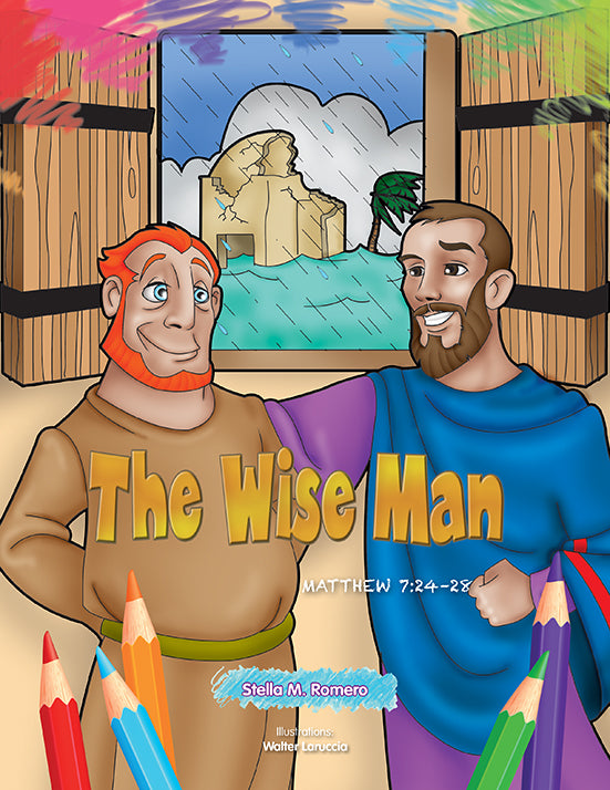 THE WISE MAN COLORING BOOK