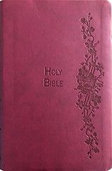 BIBLE - WOMEN - BURGUNDY - NKJV
