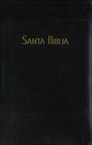 BIBLIA RVC - MEDIANA - PIEL - NEGRA - CON HIMNARIO SIN MÚSICA