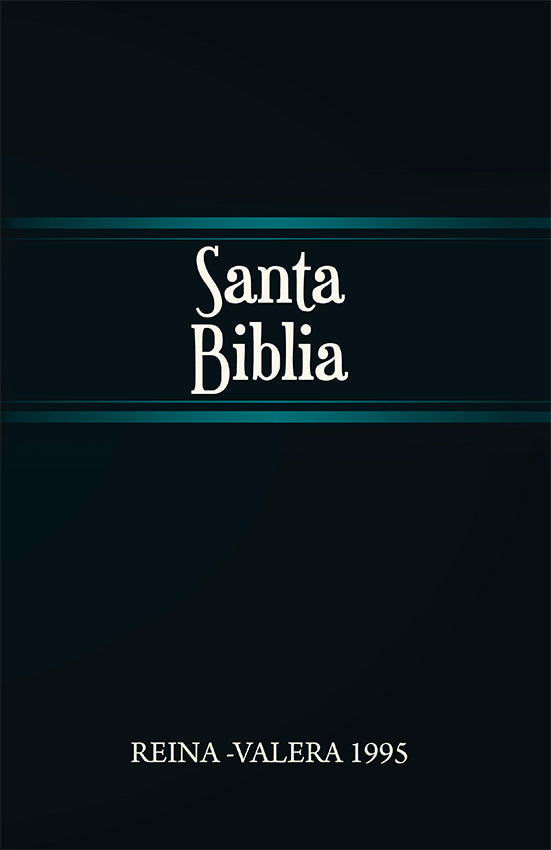 BIBLIA RVR95 - RÚSTICA - NEGRA - HSM